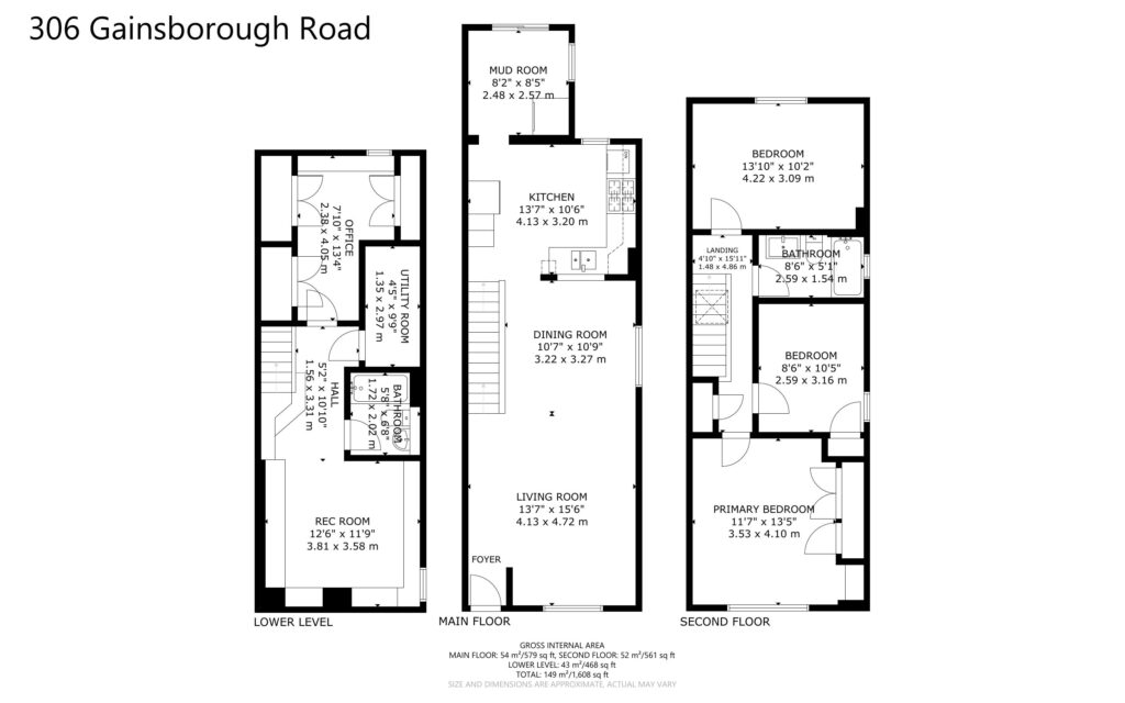 306 Gainsborough Ave floor plans