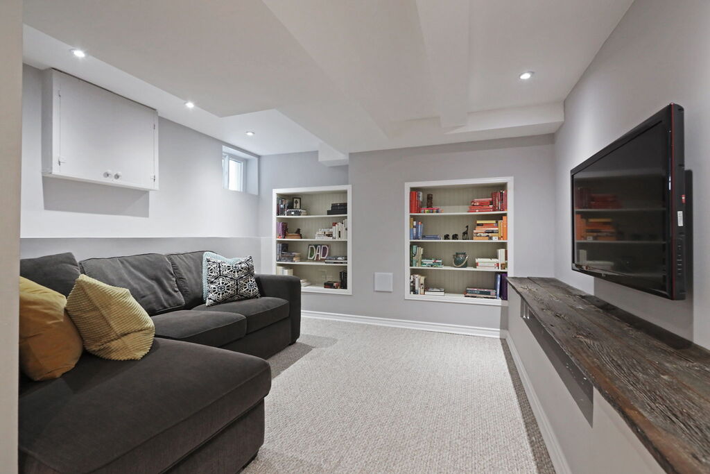 306 Gainsborough Ave finished basement