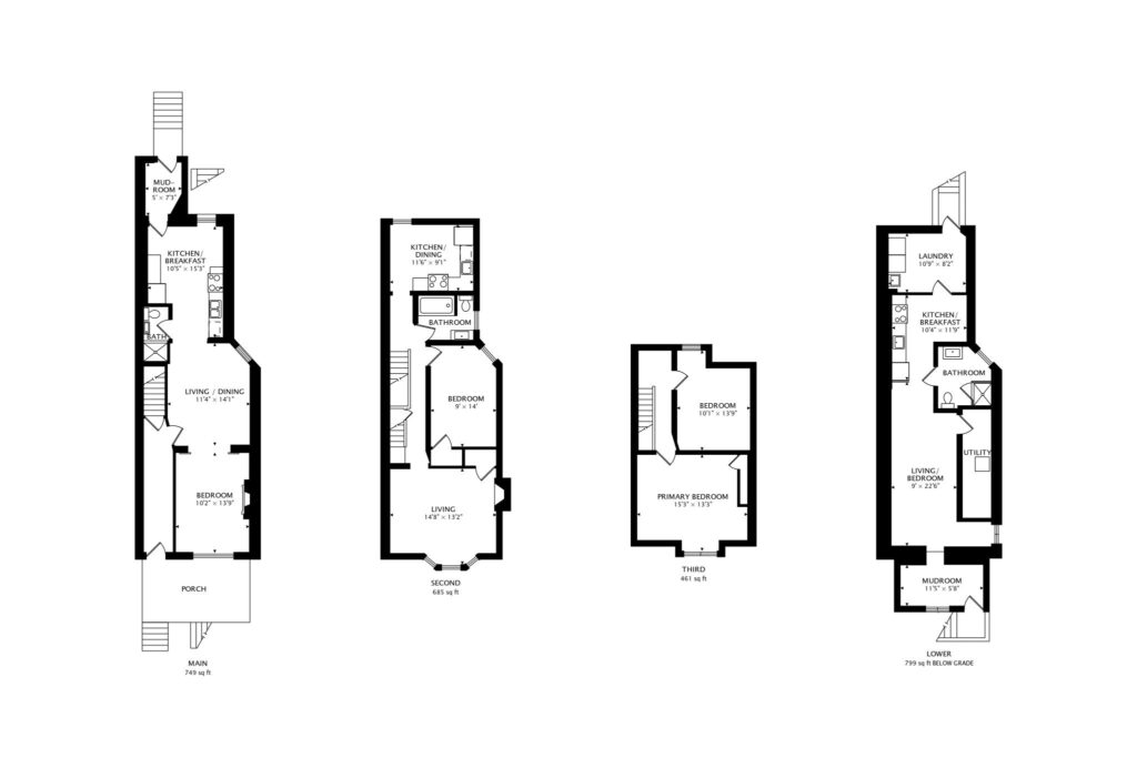 625 Euclid Ave floor plans