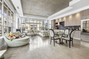 19 Brant St #904 | King West penthouse loft for lease | the BREL team Toronto real estate