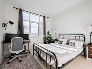 Bright and spacious bedroom | 243 Perth Ave PH307 | the BREL team