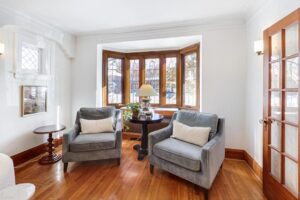 248 Snowdon Ave | living room with bay window overlooking front garden | the BREL team